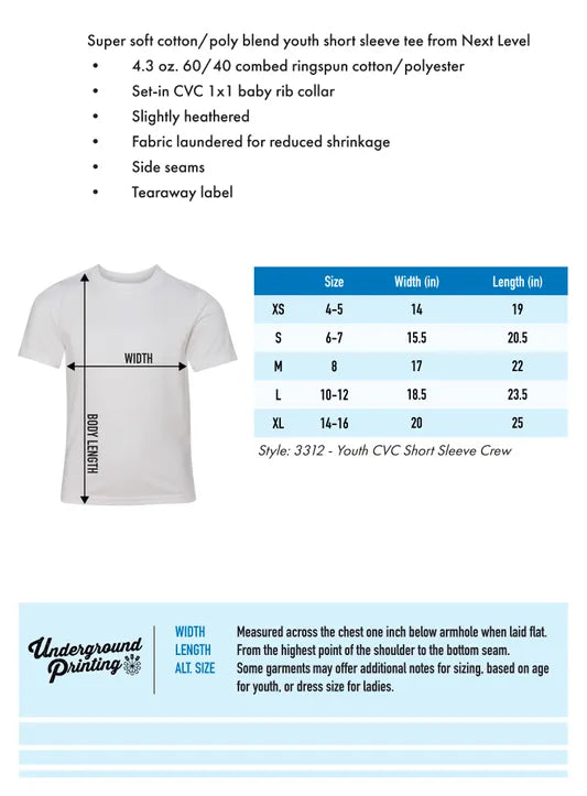 2024 Save A Heart Youth T-Shirt- Grey