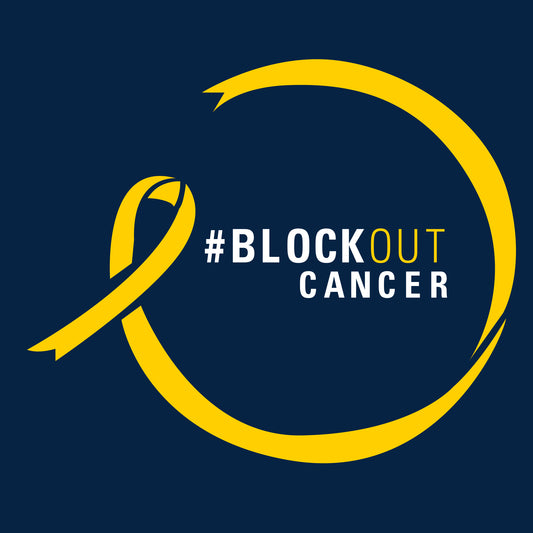 2023 Block Out Cancer Michigan Medicine Apparel Toddler Tee - Navy