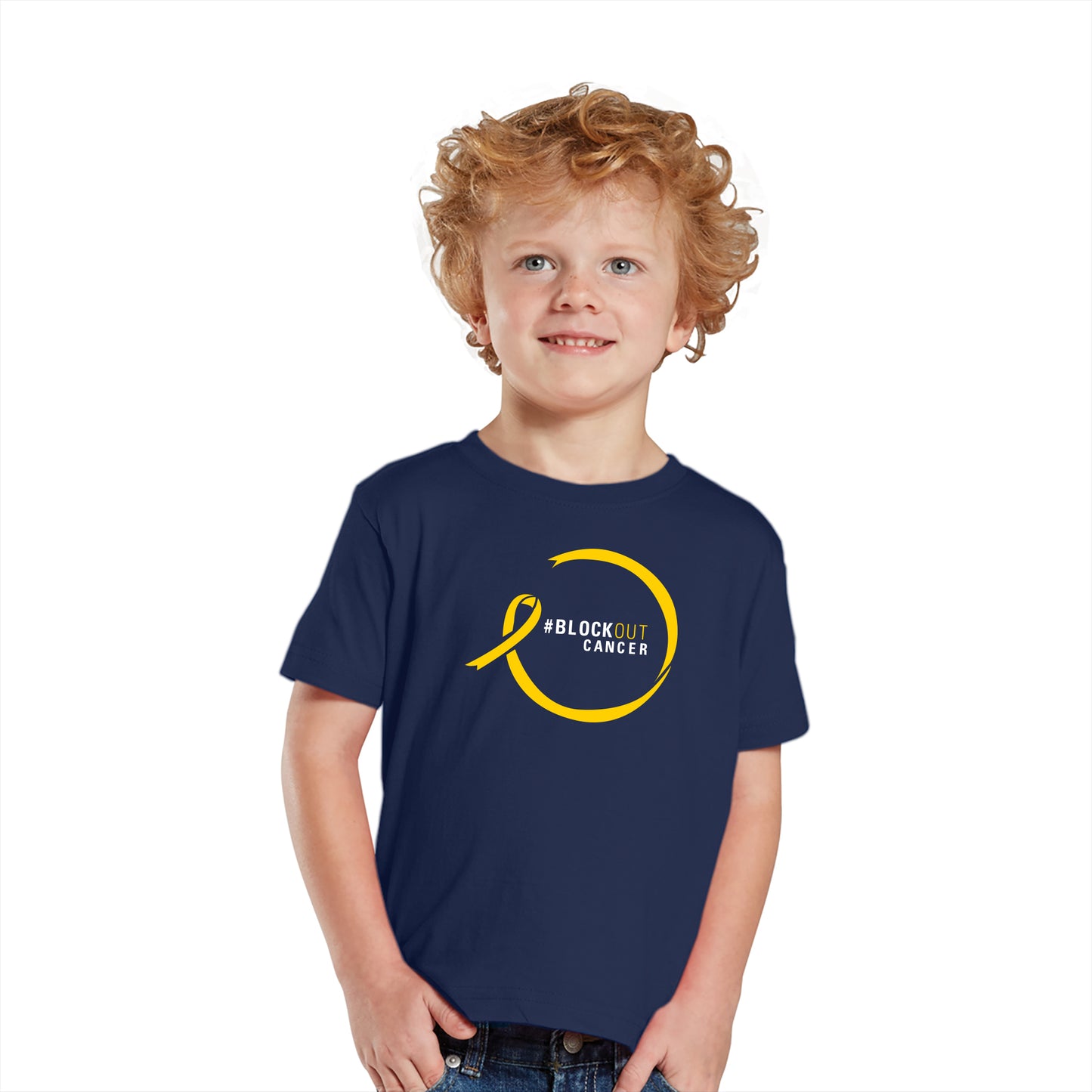 2023 Block Out Cancer Michigan Medicine Apparel Toddler T - Navy