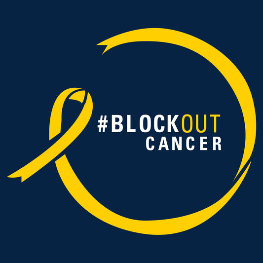 2023 Block Out Cancer Michigan Medicine Apparel Adult Microfleece Jacket - Navy