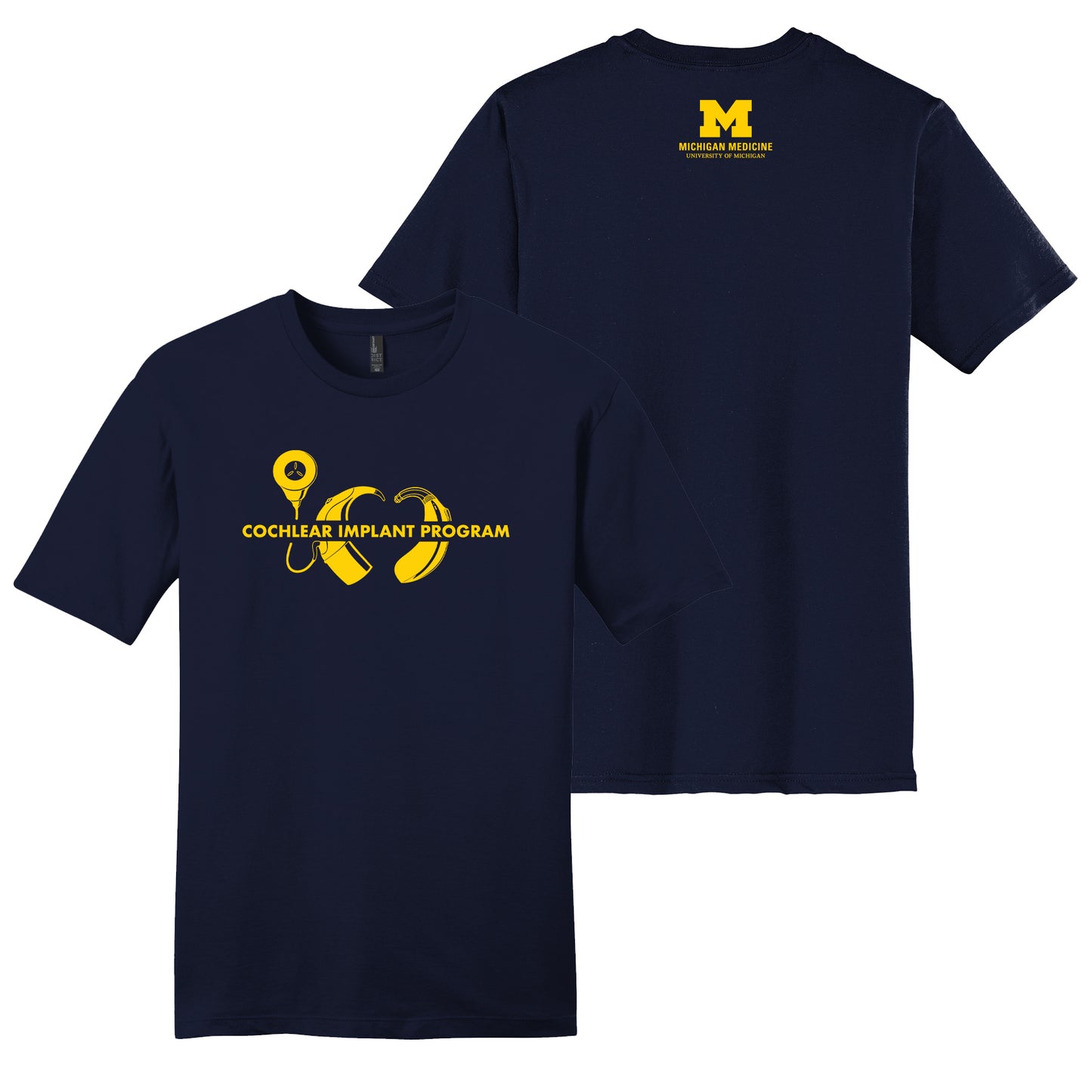 2024 Cochlear Implant Program Adult T-Shirt - Navy