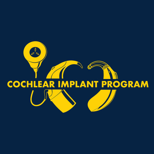 2024 Cochlear Implant Program Adult T-Shirt - Navy