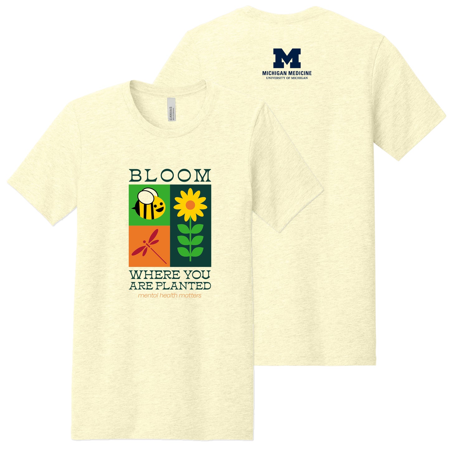 2026 Mental Health Matters Soft Adult T-Shirt - Heather French Vanilla