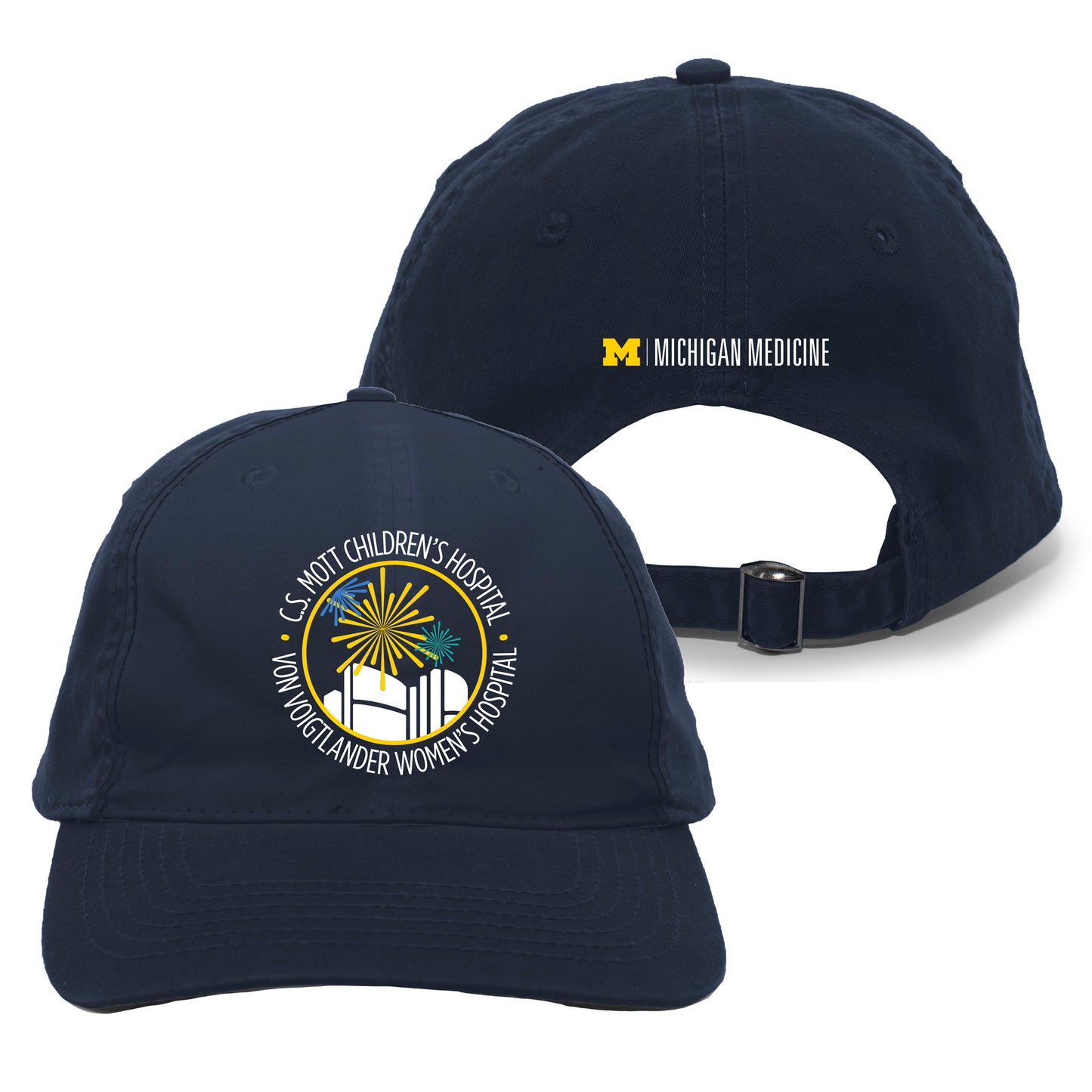 Milestones, Memories, and Momentum Vintage Hat - Navy