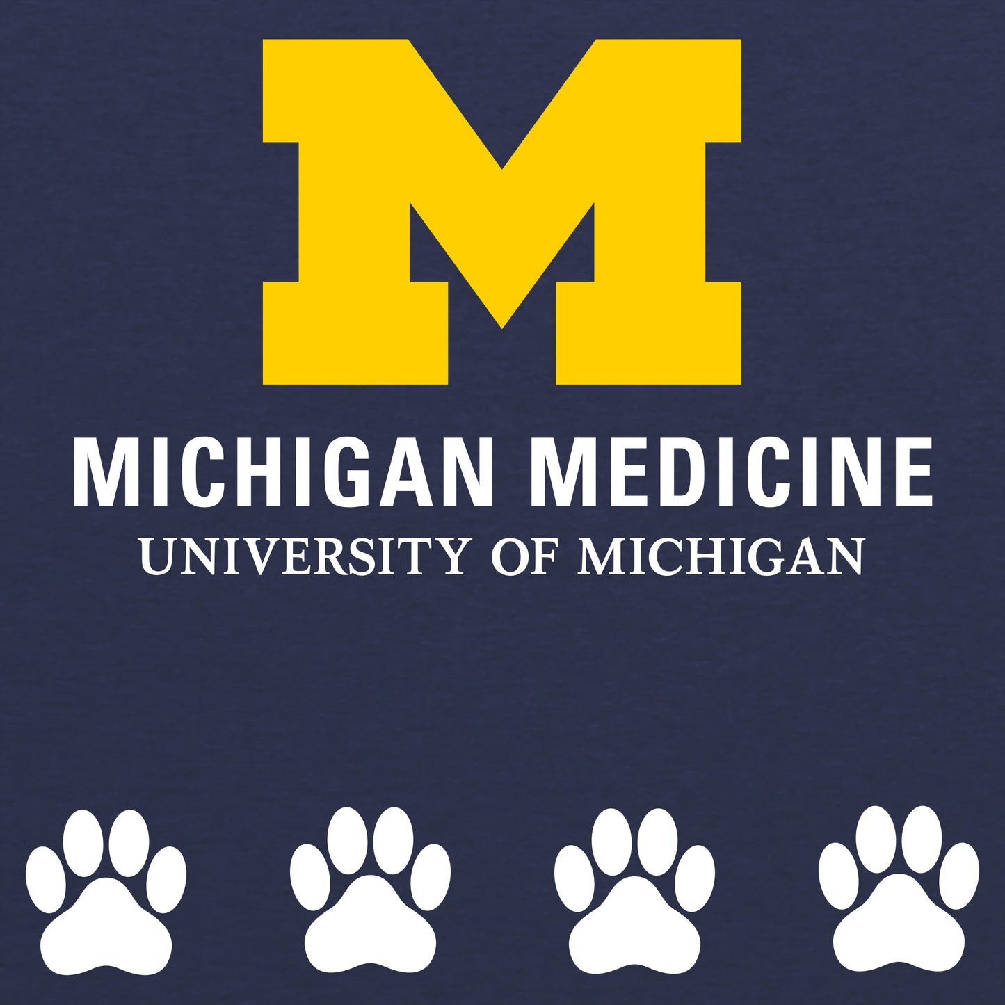 Paws4Patients Adult Triblend T-Shirt - Vintage Navy