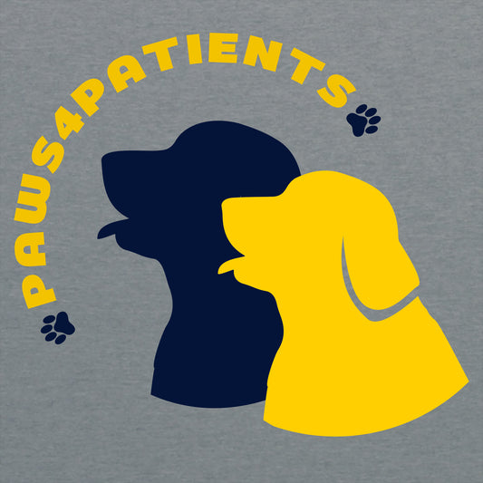 Paws4Patients Youth T-Shirt - Dark Heather Grey