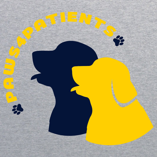 Paws4Patients Toddler T-Shirt - Heather Grey