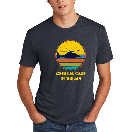 Michigan Medicine Survival Flight T-Shirt - Vintage Navy