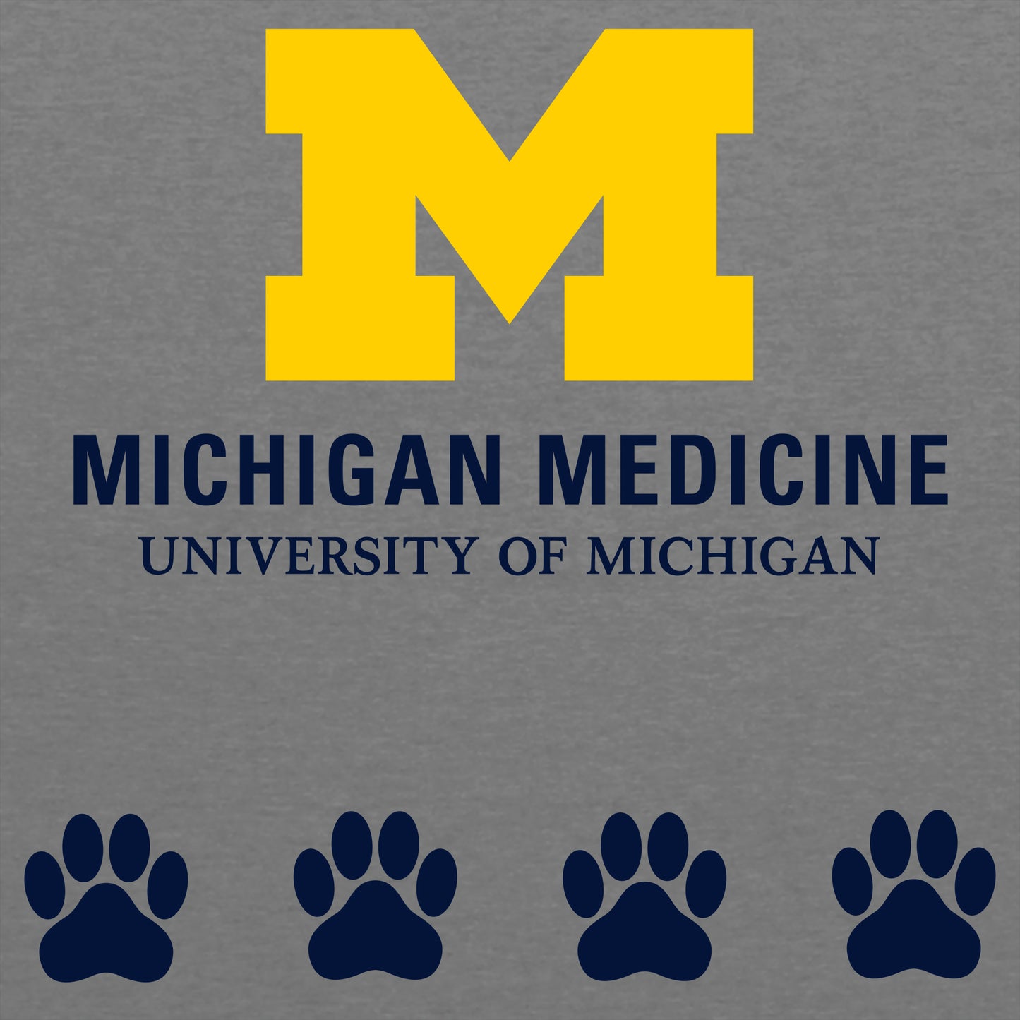 Paws4Patients Adult Triblend Longsleeve T-Shirt - Premium Heather