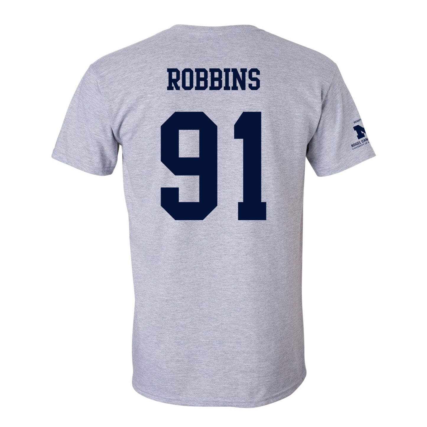 Pin Cancer Deep T-Shirt - Sport Grey