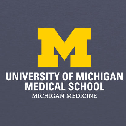 Michigan Medical School 175 Years Soft Fitted T-Shirt - Navy