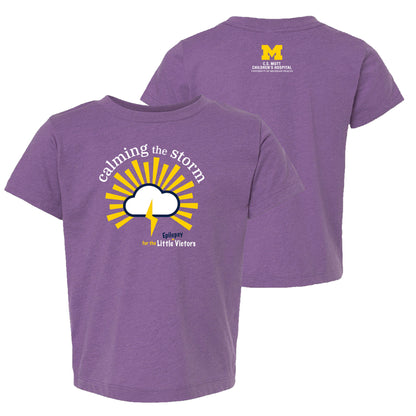 2024 Epilepsy Awareness Toddler Soft Fitted T-Shirt