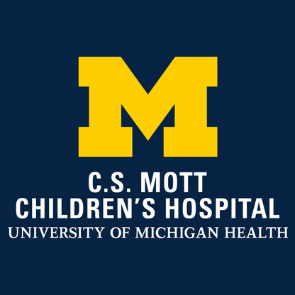 2023 Block Out Cancer Michigan Medicine Apparel Adult Very Important Tee - Navy