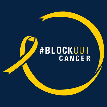 2023 Block Out Cancer Michigan Medicine Apparel Adult Very Important Tee - Navy