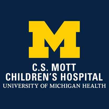 2023 Block Out Cancer Michigan Medicine Apparel Toddler Tee - Navy