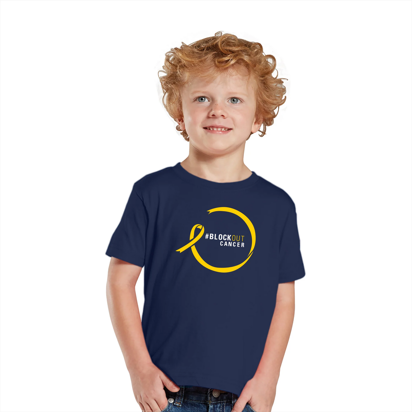 2023 Block Out Cancer Michigan Medicine Apparel Youth Very Important Tee - Navy