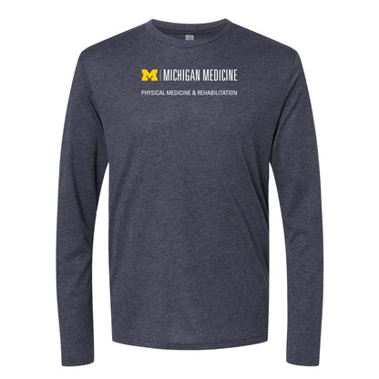 Physical Medicine & Rehabilitation Next Level Adult Soft/Fitted Long Sleeve Triblend T-Shirt