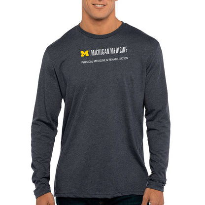 Physical Medicine & Rehabilitation Next Level Adult Soft/Fitted Long Sleeve Triblend T-Shirt