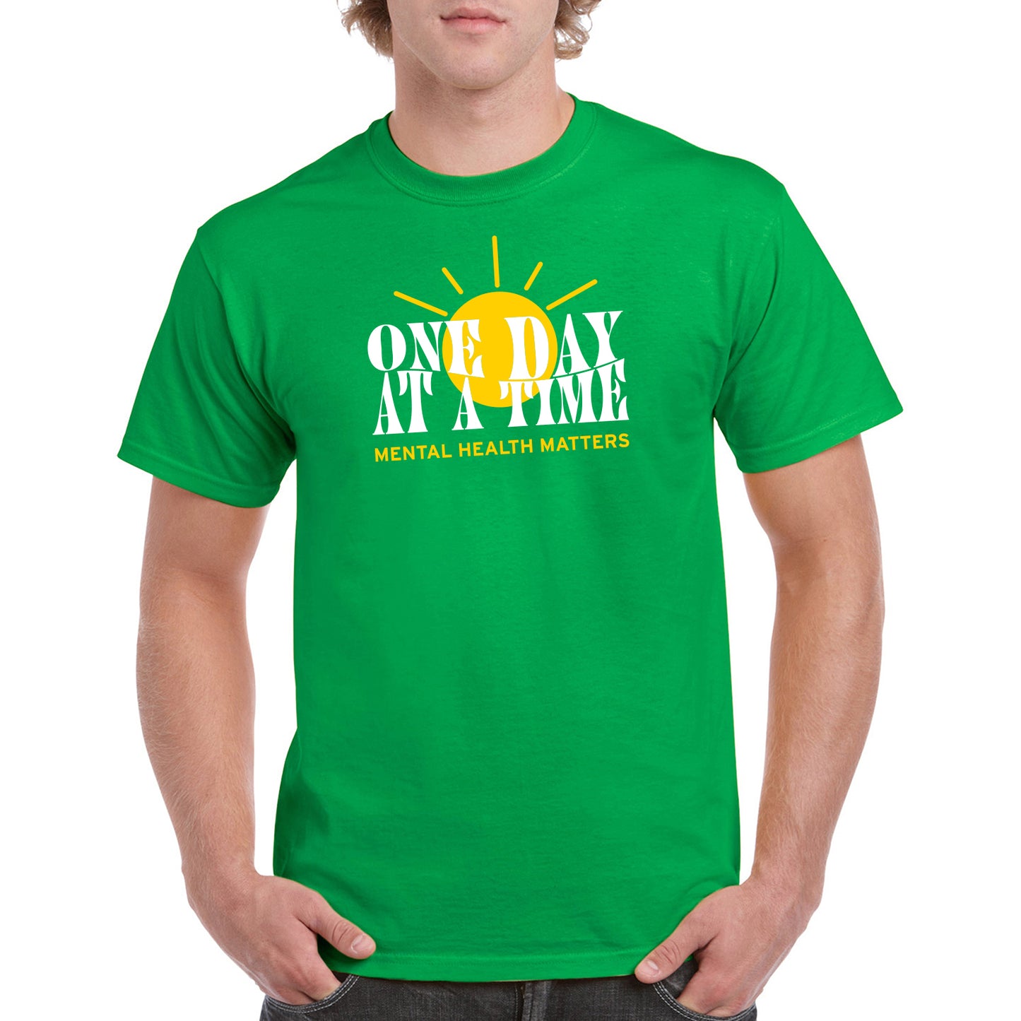 2024 Mental Health Matters Softstyle Adult T-Shirt - Irish Green