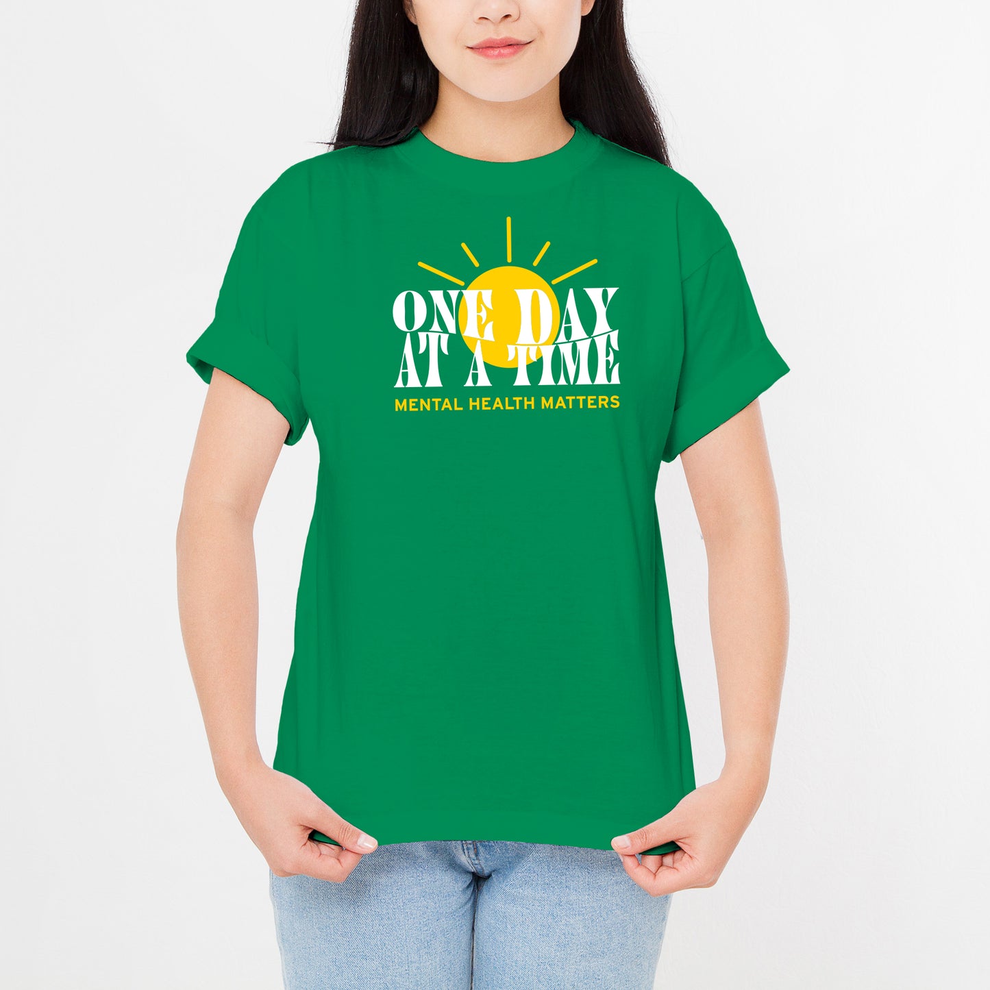 2024 Mental Health Matters Softstyle Adult T-Shirt - Irish Green