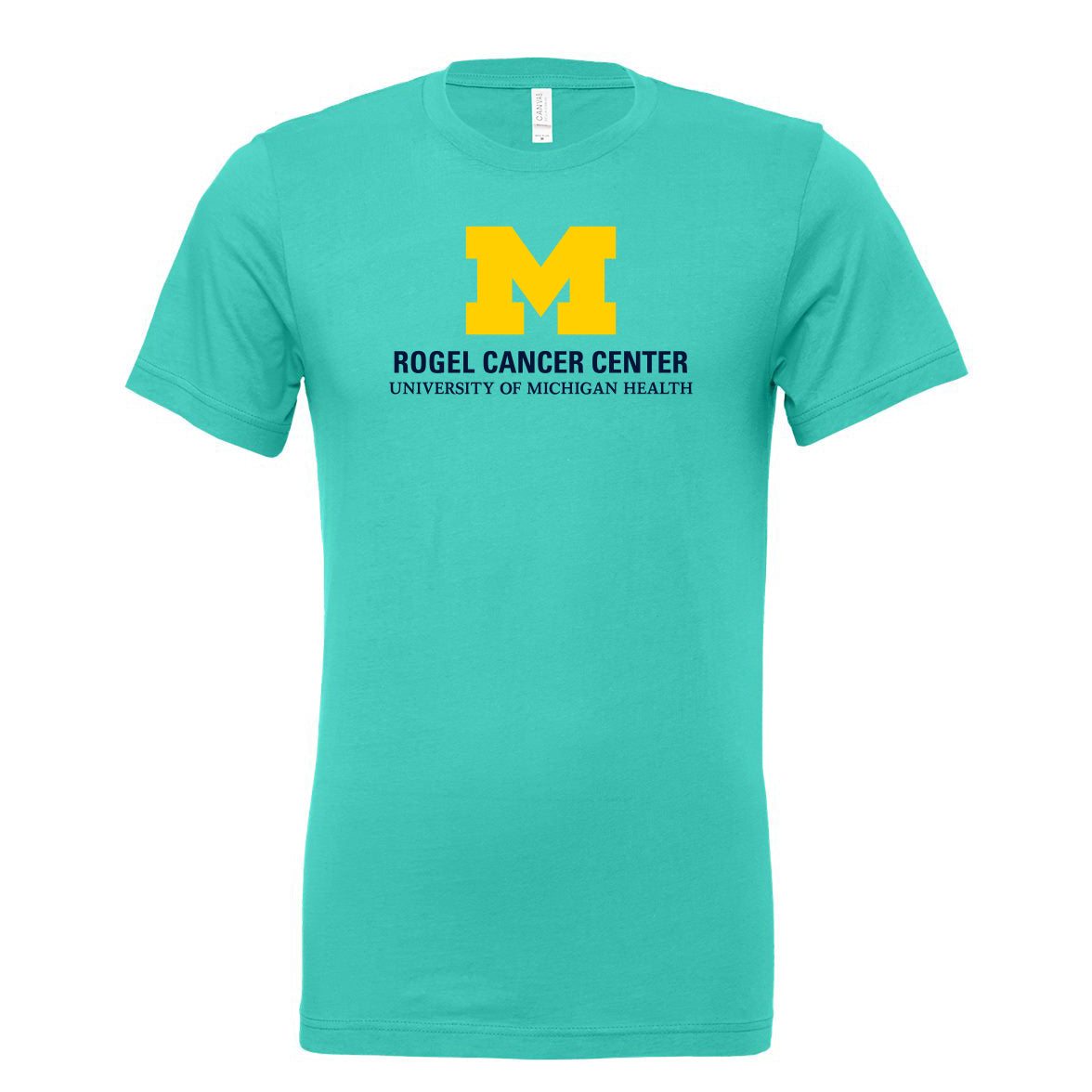 Bella Canvas Soft Fitted Jersey T-Shirt - Teal – Michigan Medicine ...