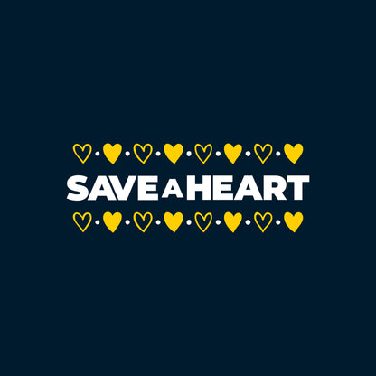 2026 Save A Heart Toddler T-Shirt - Navy