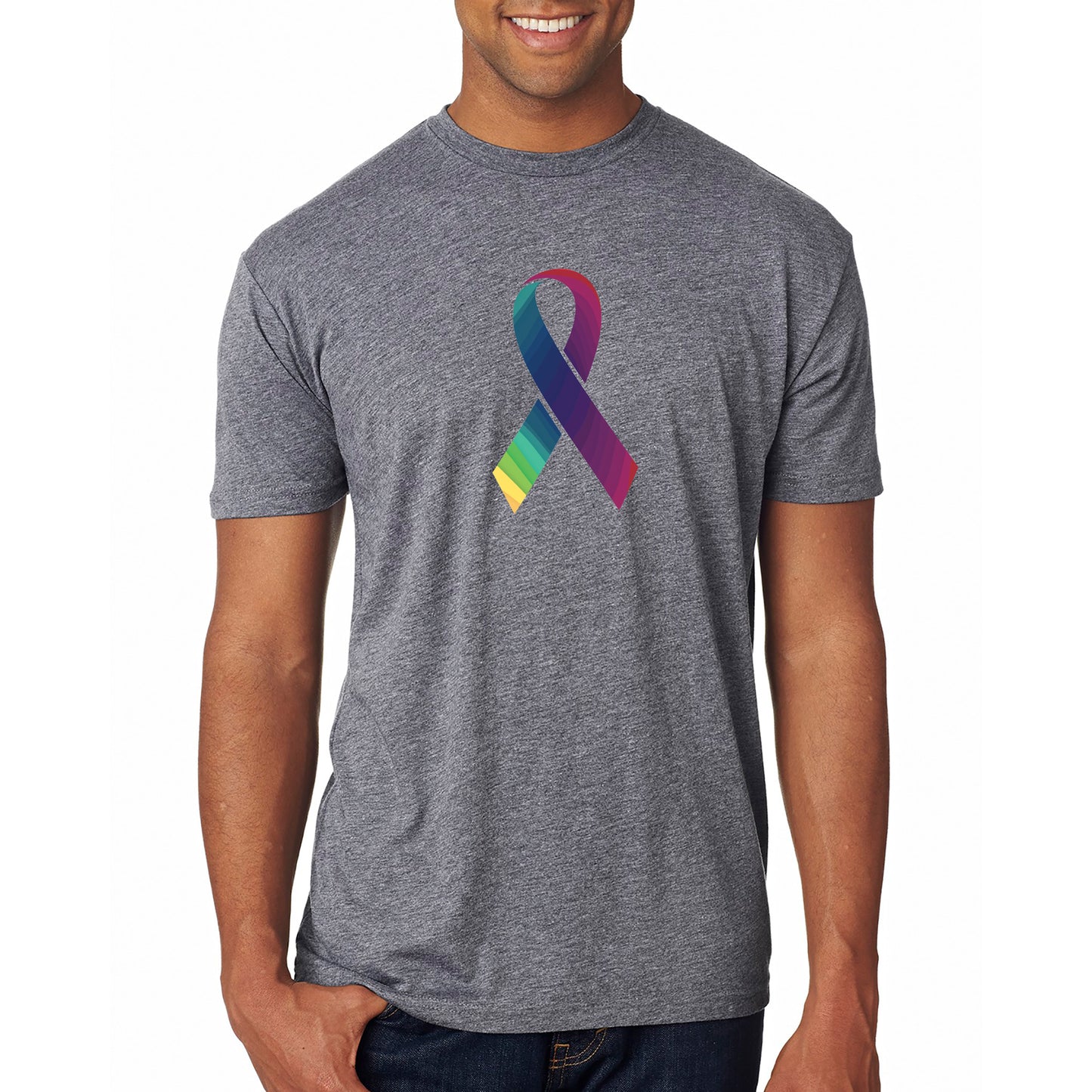 2021 Colorful Triblend T-Shirt - Premium Heather