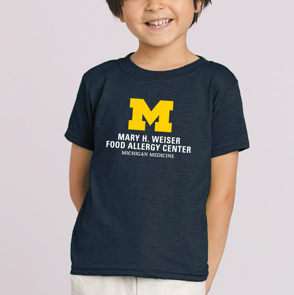 Weiser Food Allergy Center Toddler T-Shirt - Navy