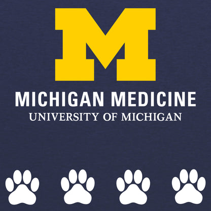 Paws4Patients Adult Triblend T-Shirt - Vintage Navy