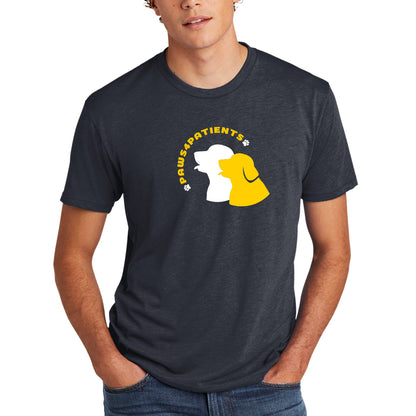 Paws4Patients Adult Triblend T-Shirt - Vintage Navy