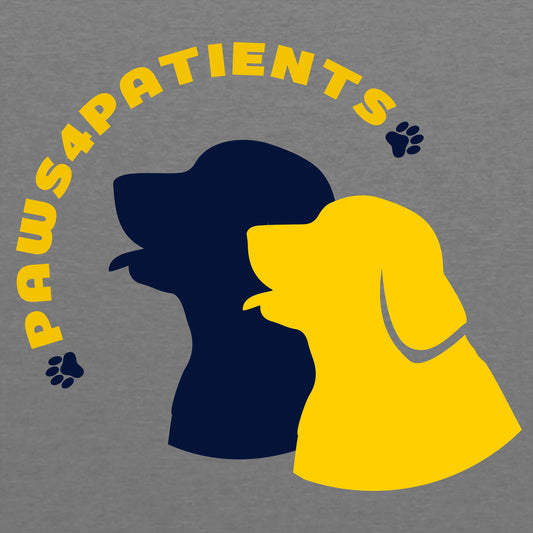 Paws4Patients Adult Triblend T-Shirt - Premium Heather