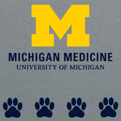 Paws4Patients Fleece Hooded Sweatshirt - Deep Heather