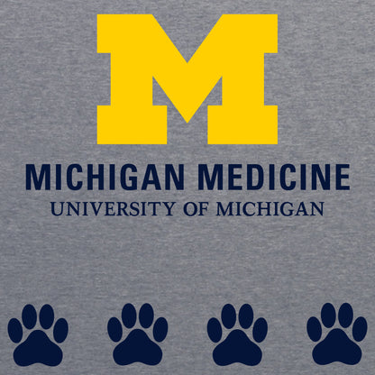 Paws4Patients Large Print Adult Triblend T-Shirt - Premium Heather