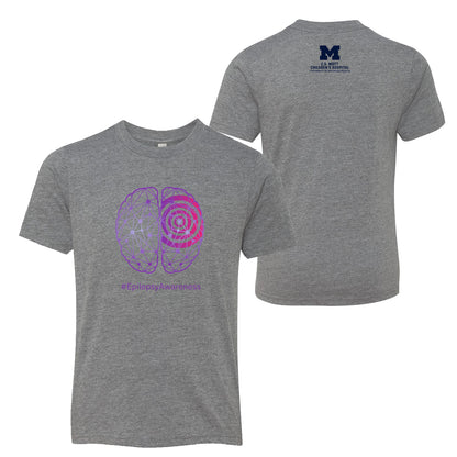Epilepsy Awareness Youth Triblend Tee - Premium Heather