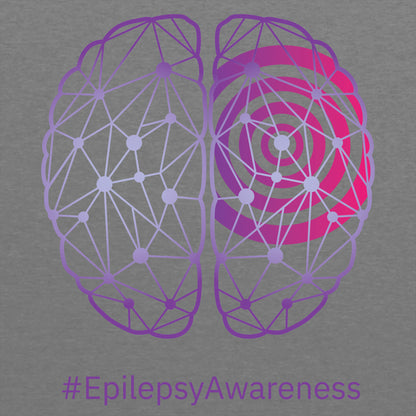Epilepsy Awareness Toddler T-Shirt- Heather